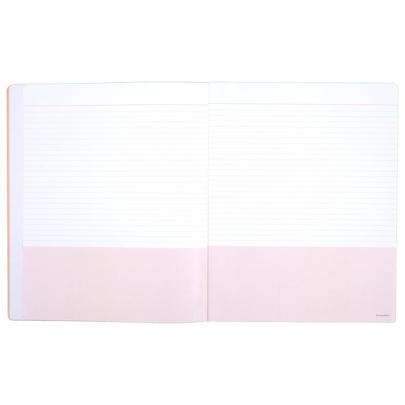 AT-A-GLANCE Notebook, 8-1/2" x 11", 80 Sheets, WorkStyle Take Chances, Coral (WS20340524) - Image 4